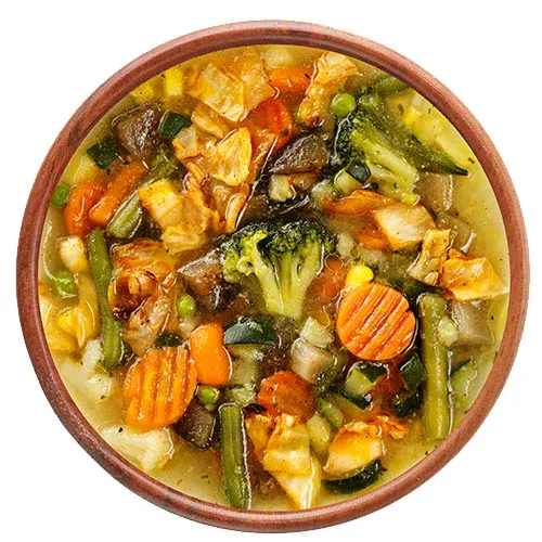 Bol de menestra de verduras de Acico